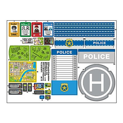 30823974_sparepart/Etikett 6919 "Police-Hauptquartier"
